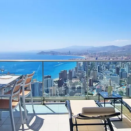 Planta 39 - Impresionantes Vistas Al Mar Apartment Benidorm Exterior photo